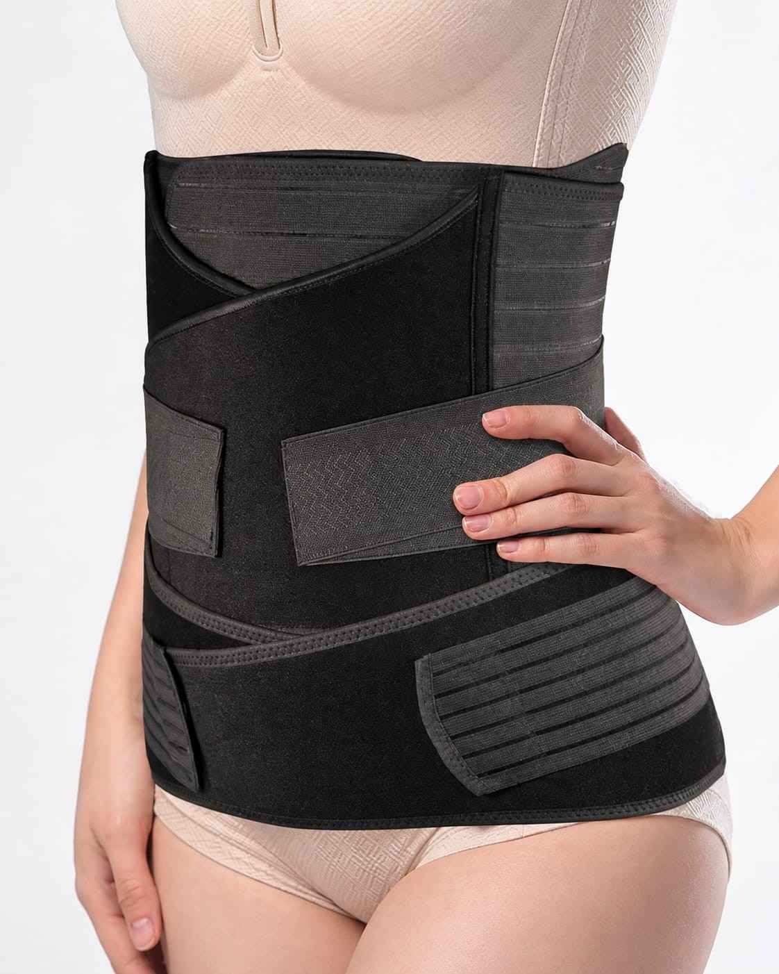 3-in-1 Adjustable Support Belt for Abdomen & Waist Support